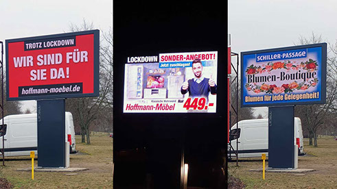 LED Videowall in Guben