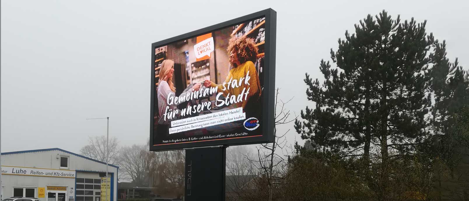 FHD UHD Videowall mit hoher Pixeldichte